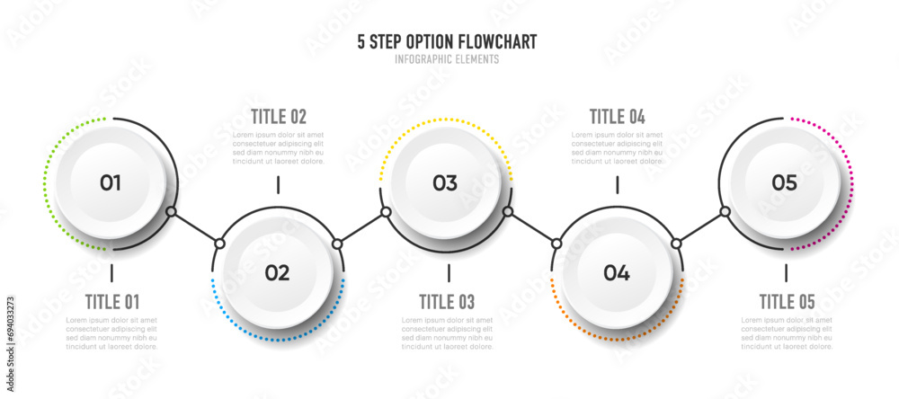 Poster timeline infographic design with 6 options or steps. infographics for business concept. can be used 