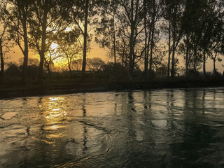 O p&ocirc;r do sol no Rio