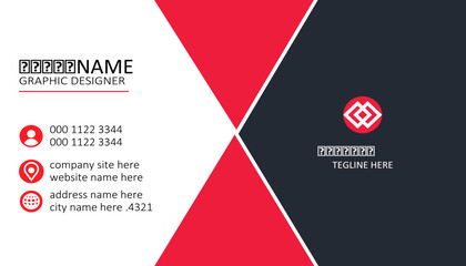 Business card , Illustrator, Vector, Name Card , Visiting Card