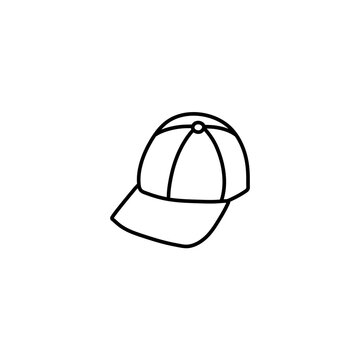 Hand drawn hats doodle
