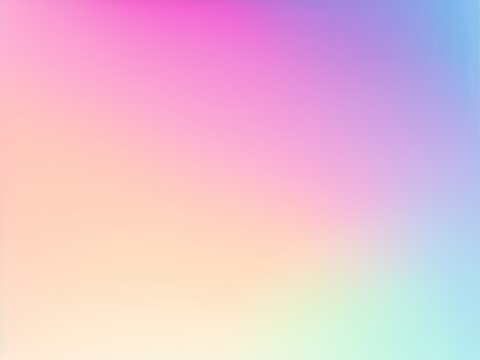 Abstract pastel holographic blurred grainy gradient banner background texture Colorful digital grain soft noise effect