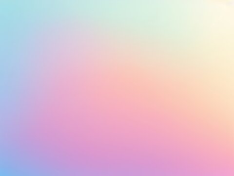 Abstract pastel holographic blurred grainy gradient banner background texture Colorful digital grain soft noise effect