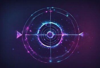 screen with a target