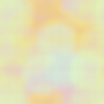 Seamless pattern, yellow-orange background, abstraction, colored spots. Digital illustration. Use for interior, wallpaper, fabrics, clothing, stationery, web resources.