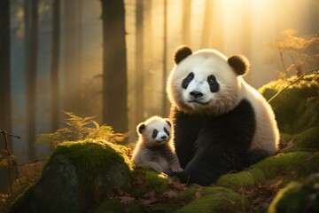 Fototapeta premium Panda 