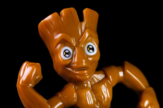 Marvel's young Groot. Toy plastic Groot from the Guardians of the Galaxy