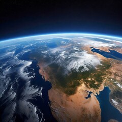 Earth seen from space
