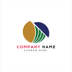 company icon in different style vector