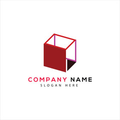 company icon in different style vector