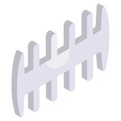 Premium download icon of comb
