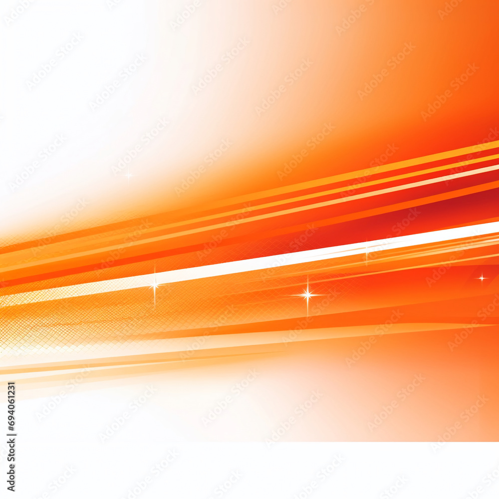 Aufkleber abstract orange background with some smooth lines in it . ai.