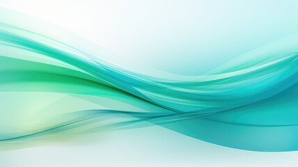 abstract concept of curved motion speed lines with medium spring green, teal green and teal colors. good as background or backdrop wallpaper