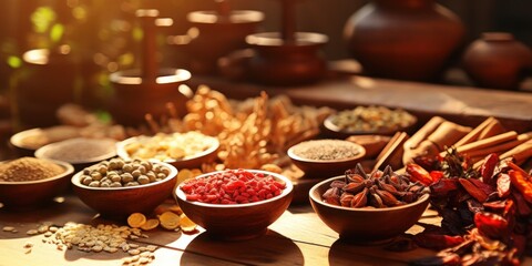 Chinese Herbal Medicine Assortment