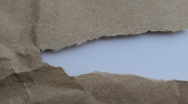 Torn paper for background. Free space for text. Concept for Valentine's Day.
