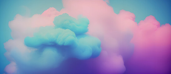 pastel clouds background