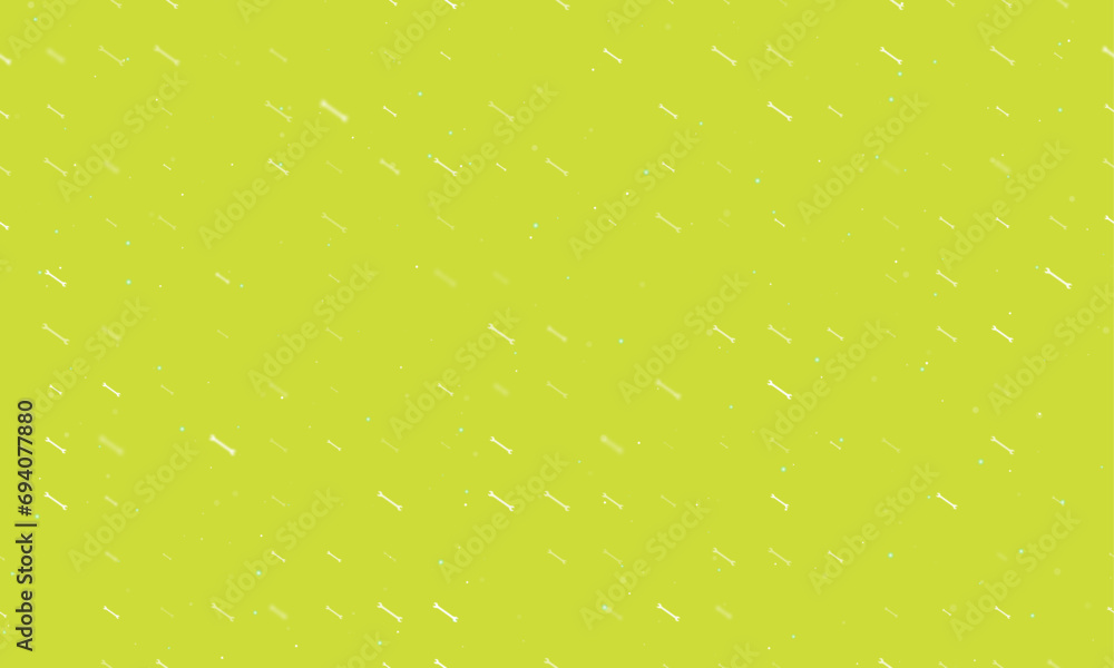 Poster seamless background pattern of evenly spaced white wrench symbols of different sizes and opacity. ve