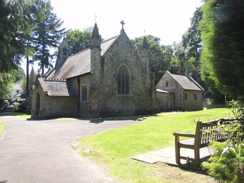 clyne chapel, clyne gardens, sketty, swansea, wales