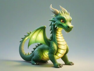 Fototapeta premium The dragon is the symbol of the year according to the Chinese calendar