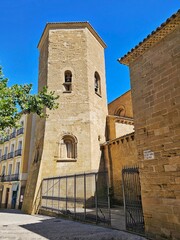 Fototapeta na wymiar Church of San Pedro el Viejo in Huesca, Aragon