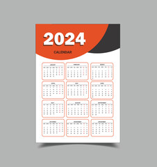 2024 Calendar I 2024 Calendar for Office