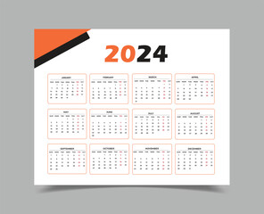2024 Calendar I 2024 Calendar for Office