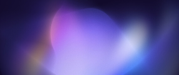 Noisy blue black abstract background. Colorful gradient. Holographic blurred grainy gradient banner background texture.