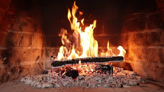 Get Ready for a Relaxing Evening. . Fire place at home for relaxing evening. Asmr sleep