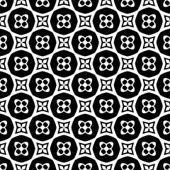 White background with black pattern. Seamless texture for fashion, textile design,  on wall paper, wrapping paper, fabrics and home decor. Simple repeat pattern.

