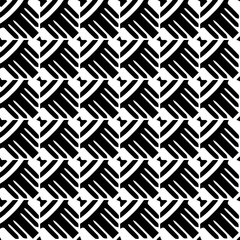White background with black pattern. Seamless texture for fashion, textile design,  on wall paper, wrapping paper, fabrics and home decor. Simple repeat pattern.