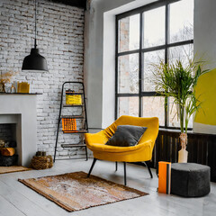 Stylish Home. Modern Interior Design Background