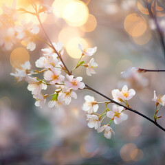 cherry blossom in spring time