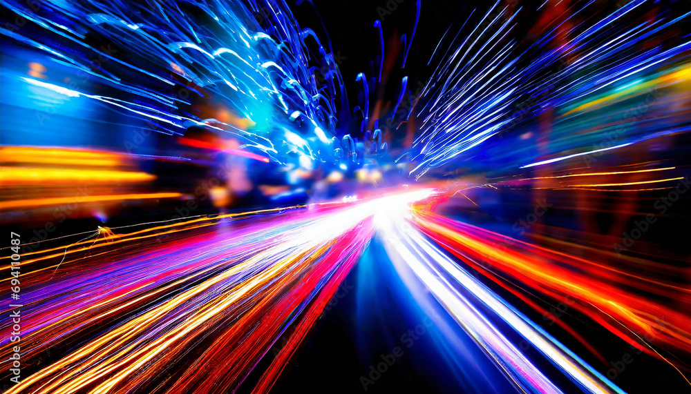 Poster abstract motion speed light for background
