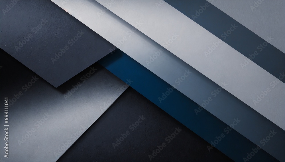 Aufkleber black dark gray blue white abstract background. geometric pattern shape. line triangle polygon angle