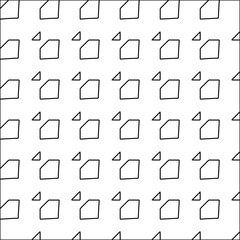 Figures from lines. Black patterns on white background for web pages, textures, cards, posters, textiles, textiles, packaging or napkins. Abstract wallpaper. Repeating background image. White texture.