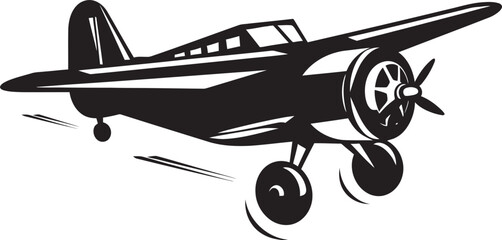 AeroMotive Icon Airborne Precision Craft AirVista Vector Logo Flight Inspired Elegance