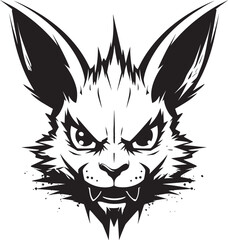 TemperTalon Icon Rage Filled Bird Vector FierceFeather Emblem Angry Avian Design