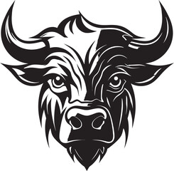 TaurusGraffix Artistic Bull Icon ChargeAura Precision Bull Vector Logo