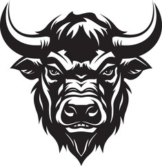 TaurusGraffix Artistic Vector Bull Logo ChargeAura Precision Bull Icon