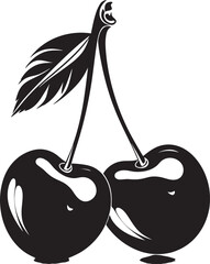 CrimsonMaster Dynamic Vector Cherry Design CherryCraft Artistic Cherry Vector Logo