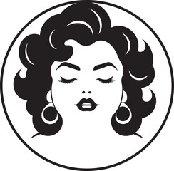 EmpowerCurveMark Precision Empowerment Emblem CurvesRise Sleek Body Positivity Icon