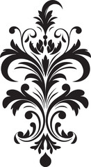 Enchanted Vines Elegant Vector Logo Botanical Charm Decor Element Logo