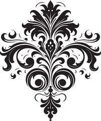 Natures Embellishment Decor Element Logo Whimsical Botanical Flourish Vector Logo Design