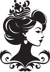 Enchanted Heritage Illuminated Vector Logo Icon Noble Tiara Unveiled Logo Design Emblem