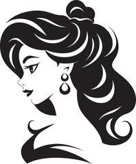 Tiaras Majesty Unveiled Iconic Emblem Icon Courtly Elegance Revealed Logo Vector Design