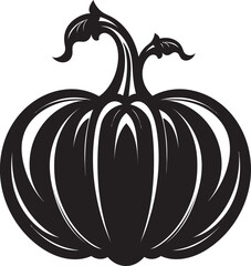 Harvest Magic Iconic Emblem Icon Gourd Elegance Vector Logo Design