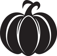 Pumpkins Brilliance Iconic Emblem Icon Harvest Glow Unveiled Vector Logo Design