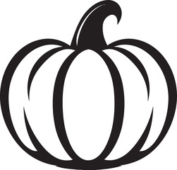 Seasonal Charm Unveiled Pumpkin Iconic Emblem Enchanted Pumpkin Essence Logo Vector Design