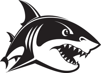Sharks Dominion Unleashed Iconic Emblem Design Predatory Powerhouse Revealed Logo Icon Vector