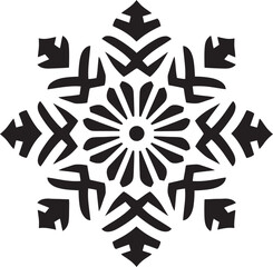 Winters Charm Illuminated Iconic Emblem Design Frozen Whimsy Unfurled Vector Logo Design