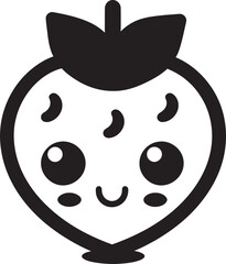 Juicy Jewel Strawberry Icon Fruity Fresco Strawberry Logo